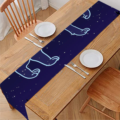 Leo Constellation Print Table Runner