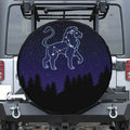 Leo Constellation Print Tire Cover