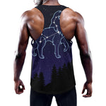 Leo Constellation Print Training Tank Top