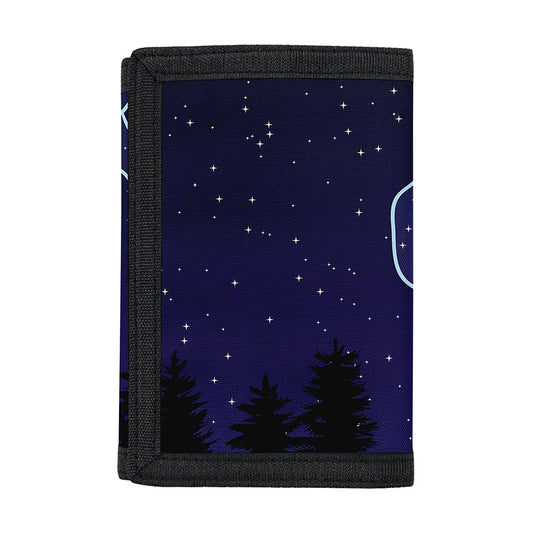 Leo Constellation Print Trifold Wallet
