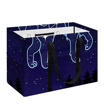 Leo Constellation Print Utility Tote Bag
