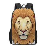 Leo Pixel Print 17 Inch Backpack