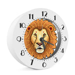 Leo Pixel Print Alarm Clock