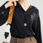 Leo Pixel Print Bag Strap