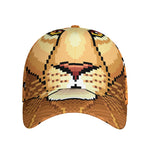 Leo Pixel Print Baseball Cap