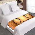 Leo Pixel Print Bed Runner