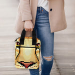 Leo Pixel Print Bible Tote Bag