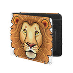 Leo Pixel Print Bifold Wallet