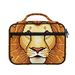 Leo Pixel Print Briefcase Bible Bag