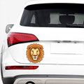 Leo Pixel Print Car Sticker