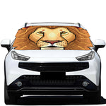 Leo Pixel Print Car Windshield Snow Cover