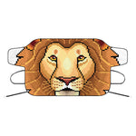 Leo Pixel Print Car Windshield Snow Cover
