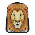 Leo Pixel Print Casual Backpack