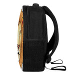 Leo Pixel Print Casual Backpack