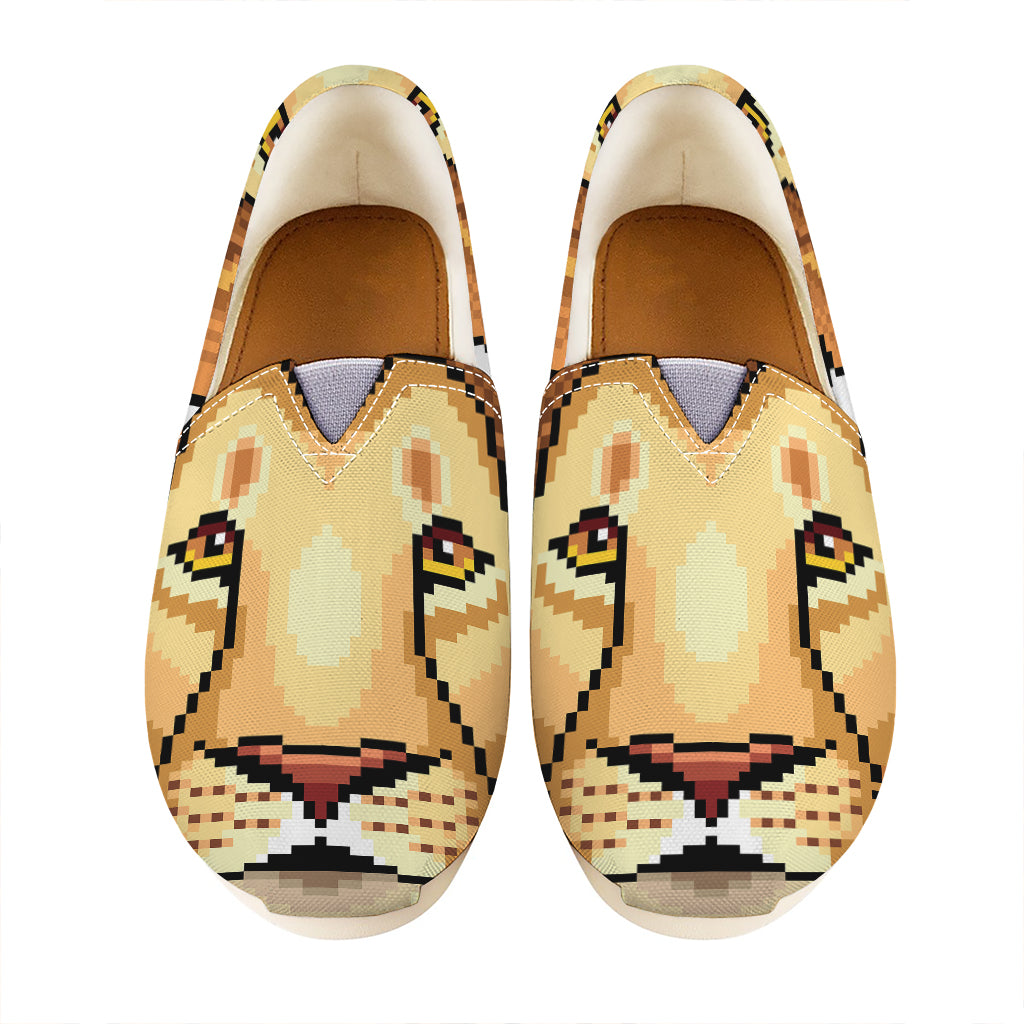 Leo Pixel Print Casual Shoes