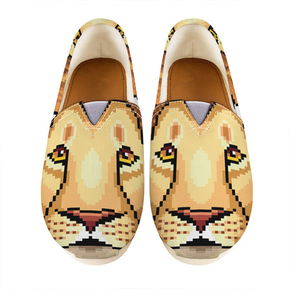Leo Pixel Print Casual Shoes
