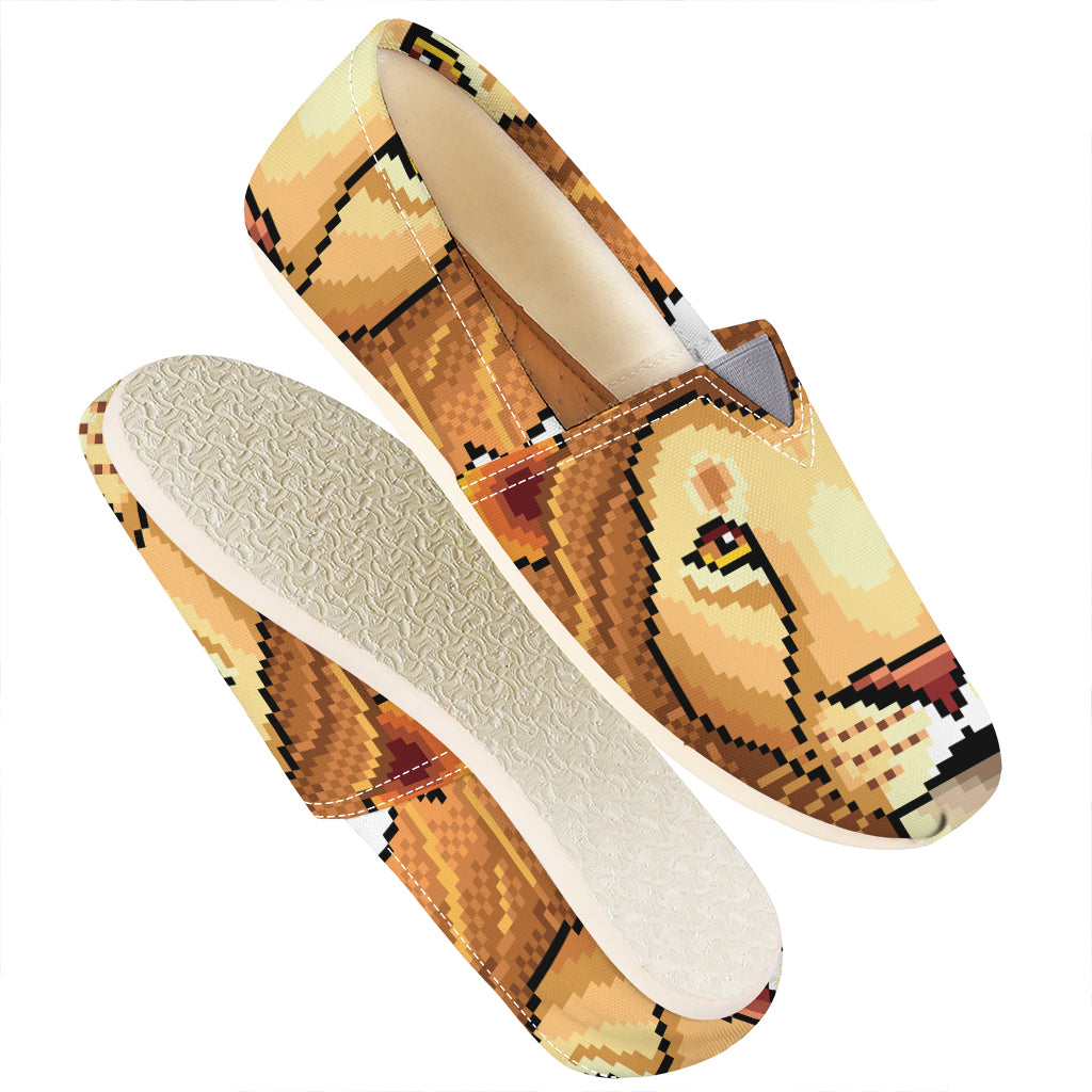 Leo Pixel Print Casual Shoes