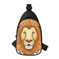Leo Pixel Print Sling Bag