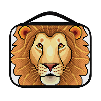 Leo Pixel Print Classic Bible Case