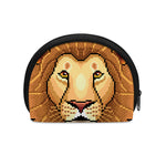 Leo Pixel Print Coin Purse