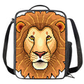 Leo Pixel Print Crossbody Lunch Bag