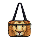 Leo Pixel Print Double Strap Bible Bag