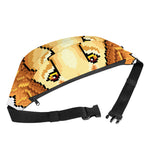 Leo Pixel Print Fanny Pack