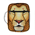 Leo Pixel Print Front Pocket Bible Bag