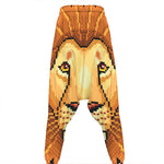 Leo Pixel Print Hammer Pants