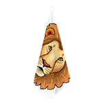 Leo Pixel Print Hand Towel