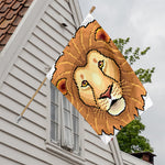 Leo Pixel Print House Flag