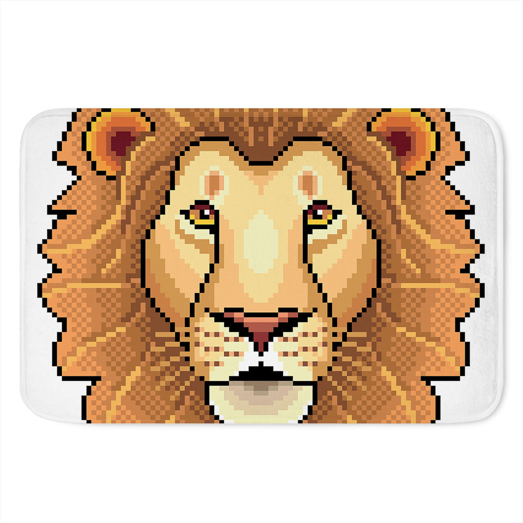 Leo Pixel Print Indoor Door Mat
