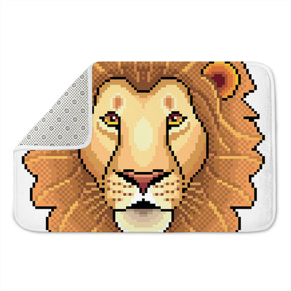 Leo Pixel Print Indoor Door Mat