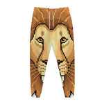 Leo Pixel Print Jogger Pants
