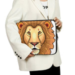Leo Pixel Print Laptop Sleeve
