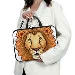 Leo Pixel Print Laptop Sleeve With Handle