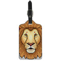 Leo Pixel Print Luggage Tag