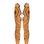 Leo Pixel Print Men's leggings