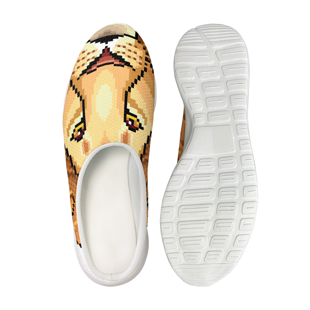 Leo Pixel Print Mesh Casual Shoes