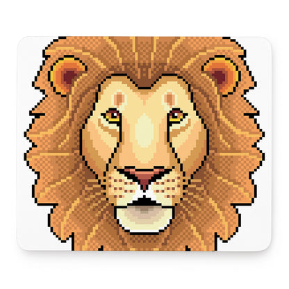 Leo Pixel Print Mouse Pad