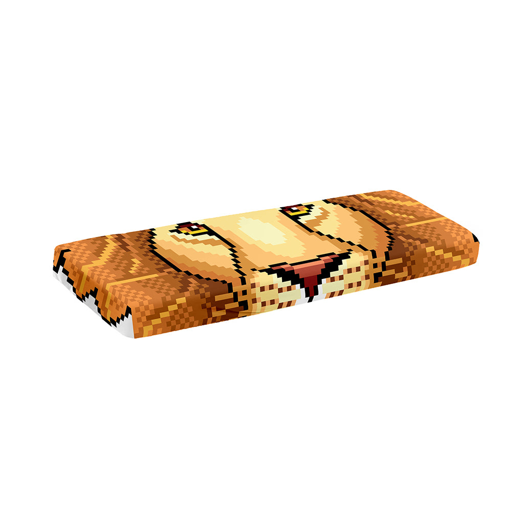 Leo Pixel Print Piano Keyboard Cover