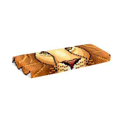 Leo Pixel Print Piano Keyboard Cover