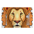 Leo Pixel Print Placemat