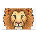 Leo Pixel Print Polyester Doormat