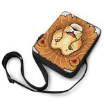 Leo Pixel Print Rectangular Crossbody Bag