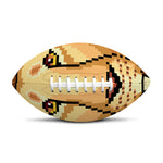 Leo Pixel Print Rugby Ball