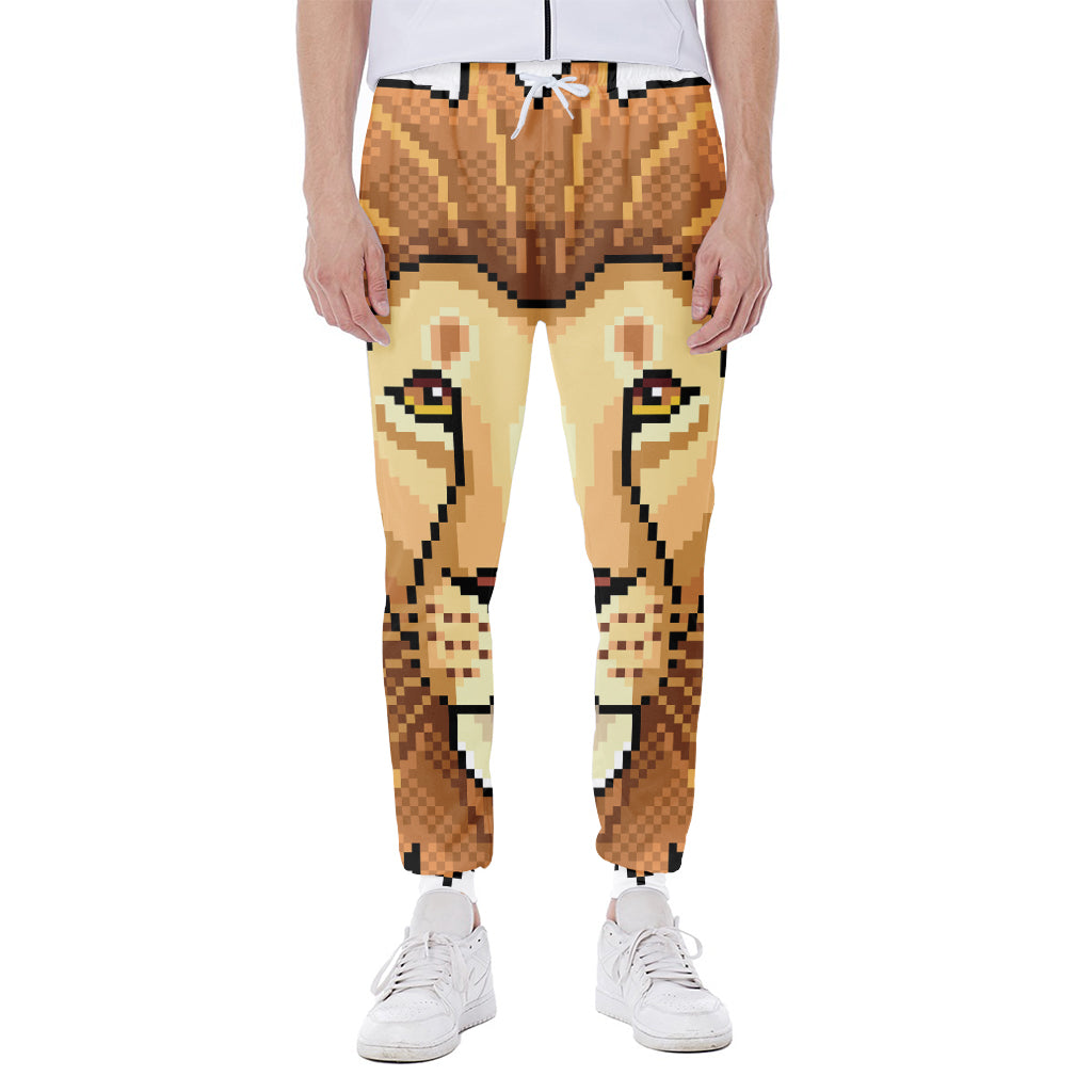Leo Pixel Print Scuba Joggers
