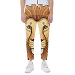 Leo Pixel Print Scuba Joggers