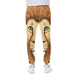 Leo Pixel Print Scuba Joggers