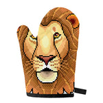 Leo Pixel Print Single Oven Mitt